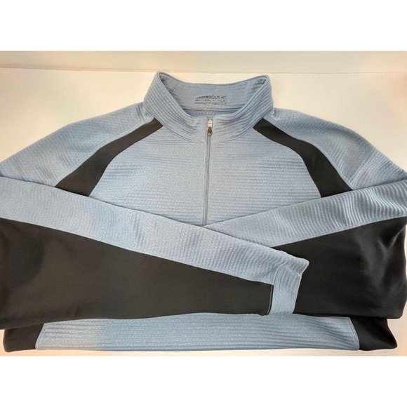 Nike Golf | Men's Half-zip Pullover | Blue - Picture 6 of 9